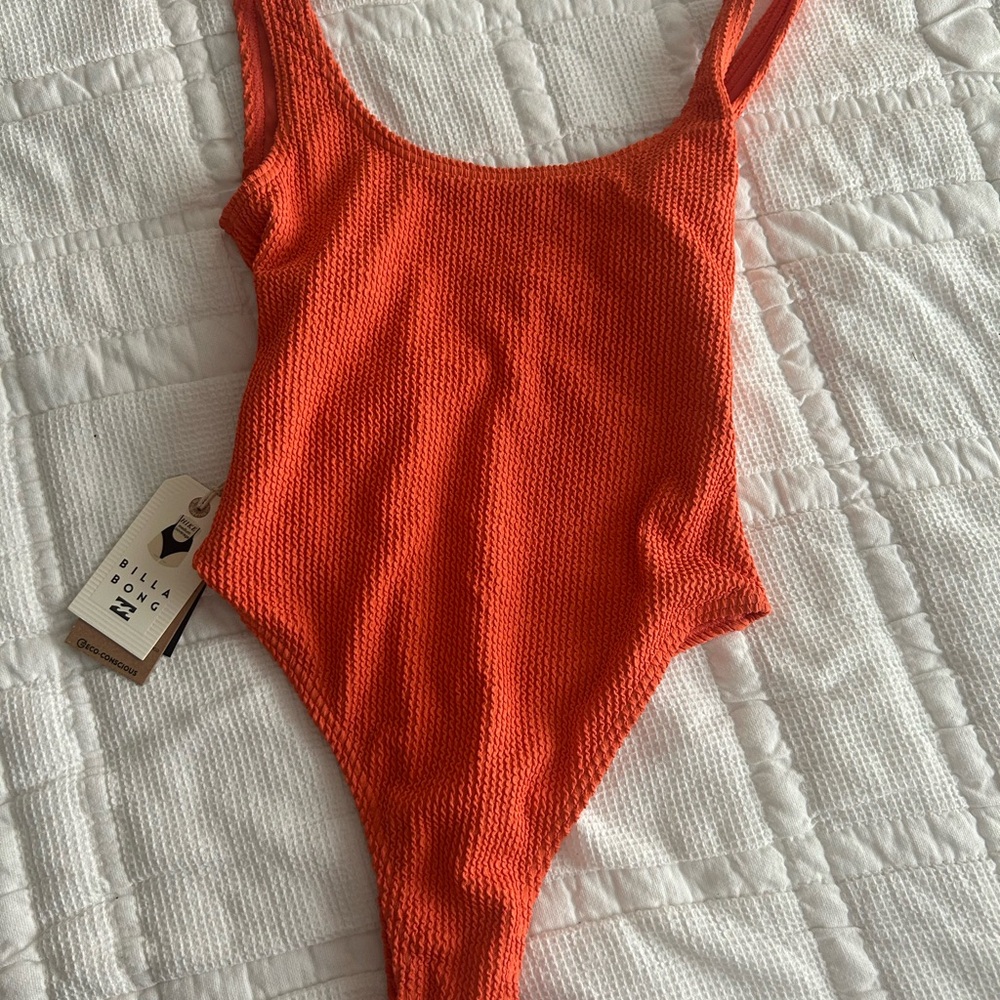 Billabong Women's Orange Swimsuit
